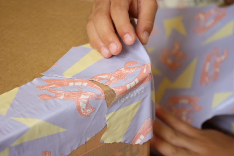 牛乳パック椅子