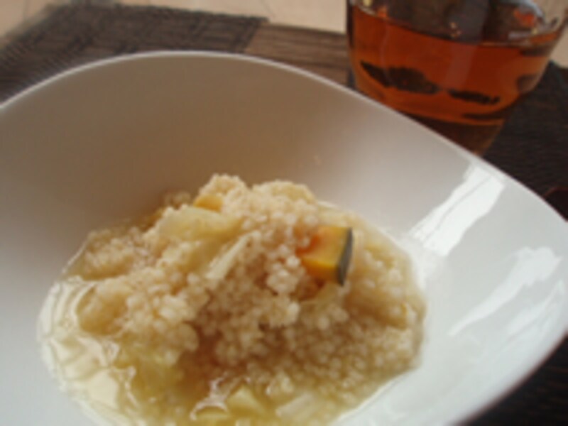野菜とあわのお粥