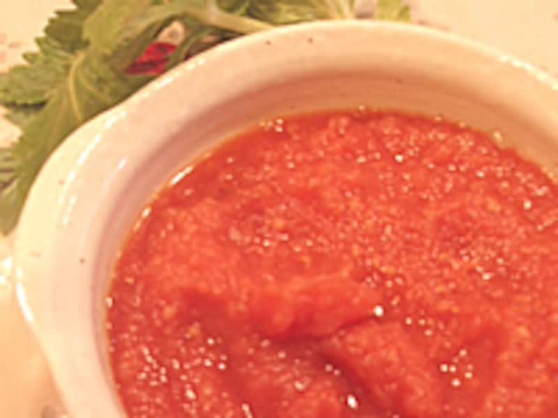 テフロンのフライパンで水気をとばす