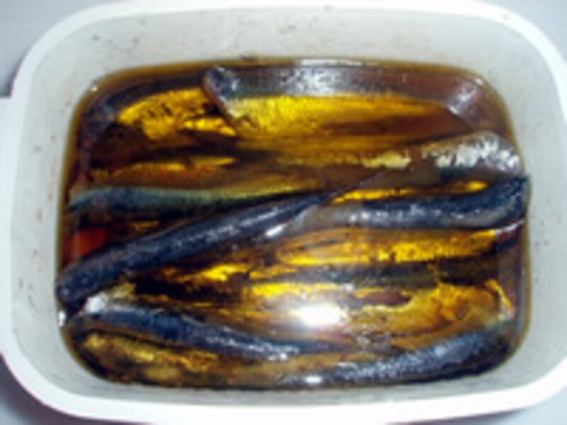 オリーブオイルを加えます