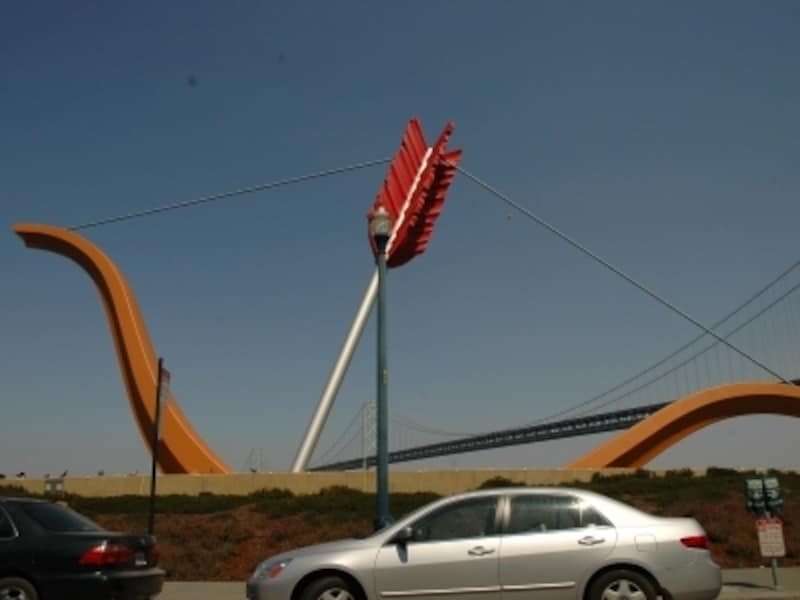 エンバルカデロ駅近くにはこんなものが……