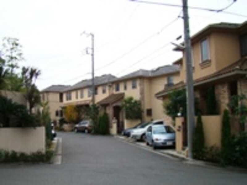 南仏風の町並み