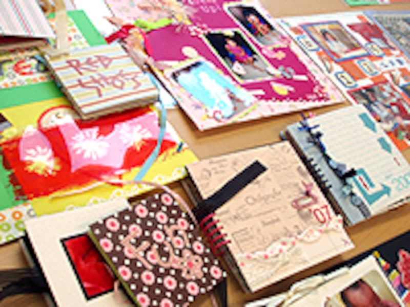 スクラップブッキング作品
