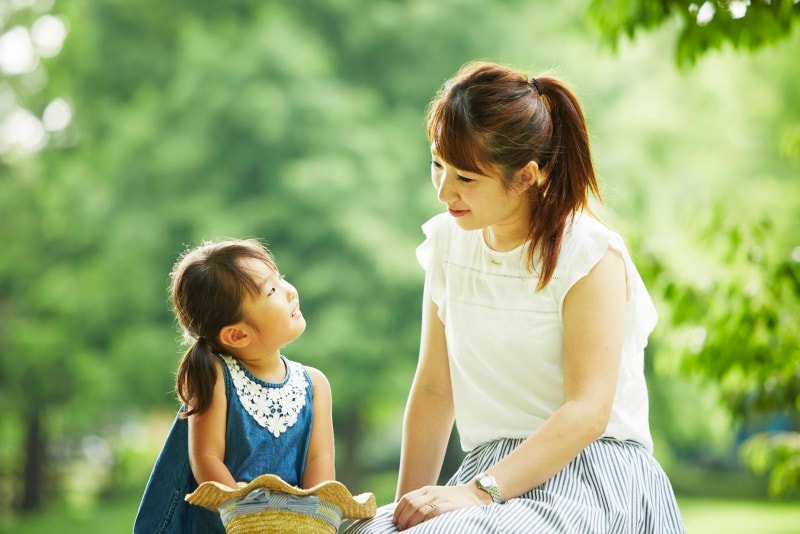 自己主張を育み伸ばすには、親も筋道だった話しをするよう心がけましょう