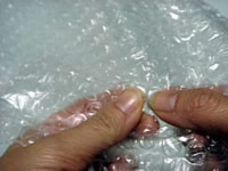 リアル プチプチを潰す