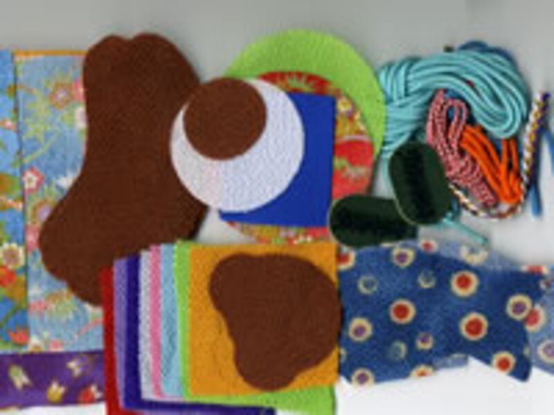 裁断された素材