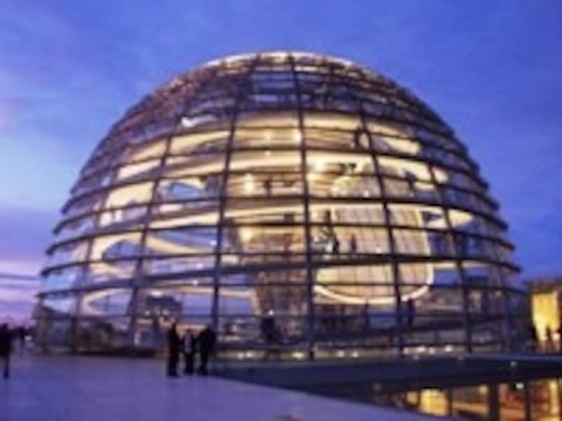 ドイツ連邦議会議事堂のガラスドーム