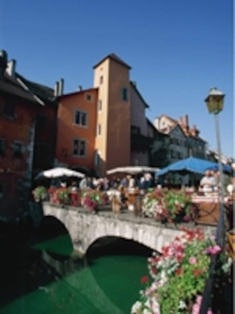 スイス風の可愛い町並みのアヌシー&nbsp;&copy;&nbsp;OT&nbsp;Annecy