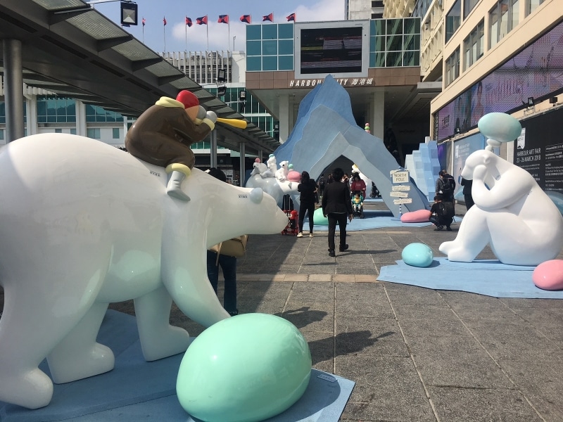 イベントや季節ごとに置物をかえる