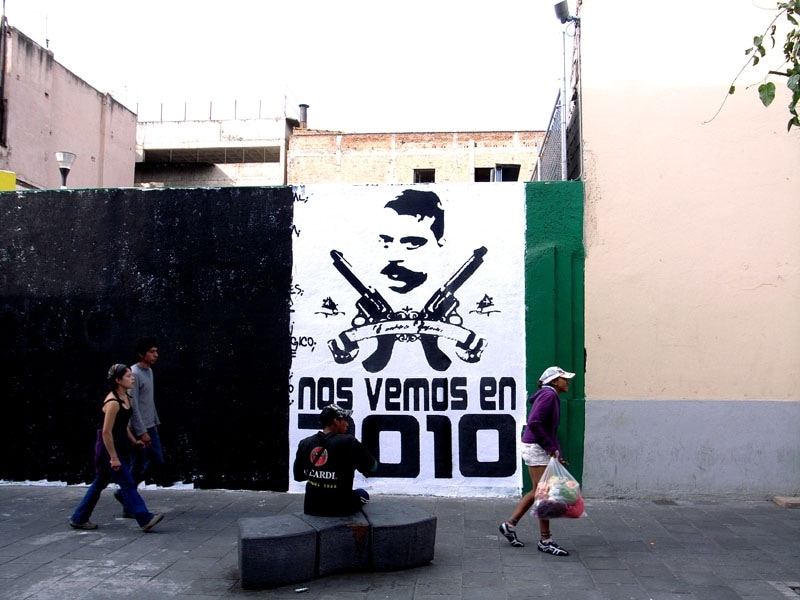 2010年は革命100周年！「2010年に会おう」と描かれた革命の雄、エミリアーノ・サパタのグラフィティ