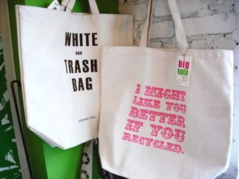 クスリと笑わせてくれるメッセージ入りのエコバッグは『Sustainable NYC』で