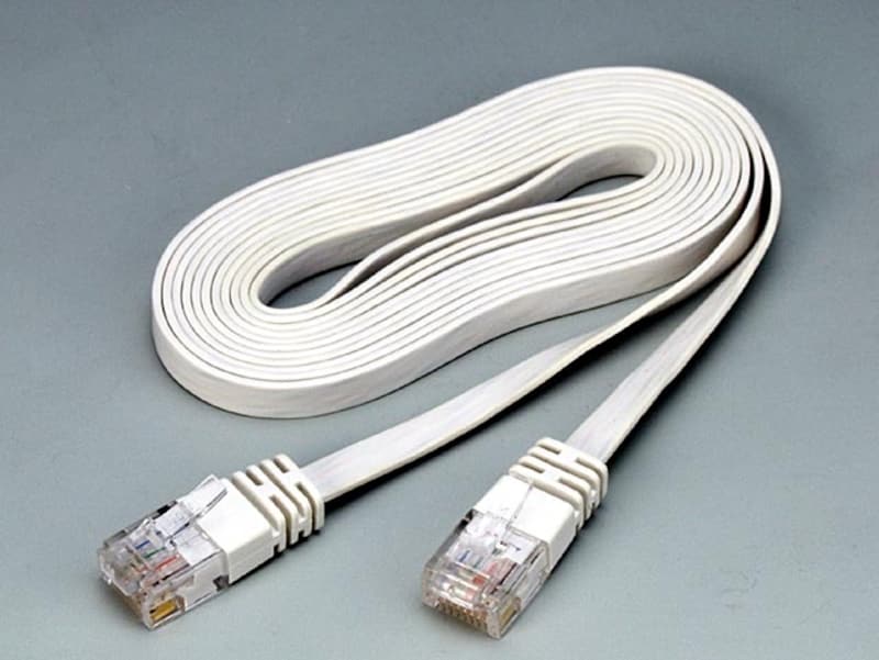 極細フラットLANケーブル"きしめんケーブル"「