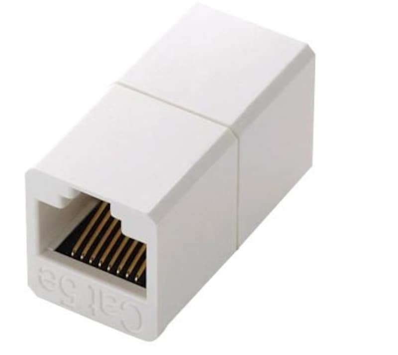 LANケーブル延長コネクタ