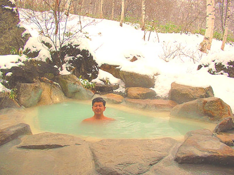 小梨の湯笹屋 露天風呂