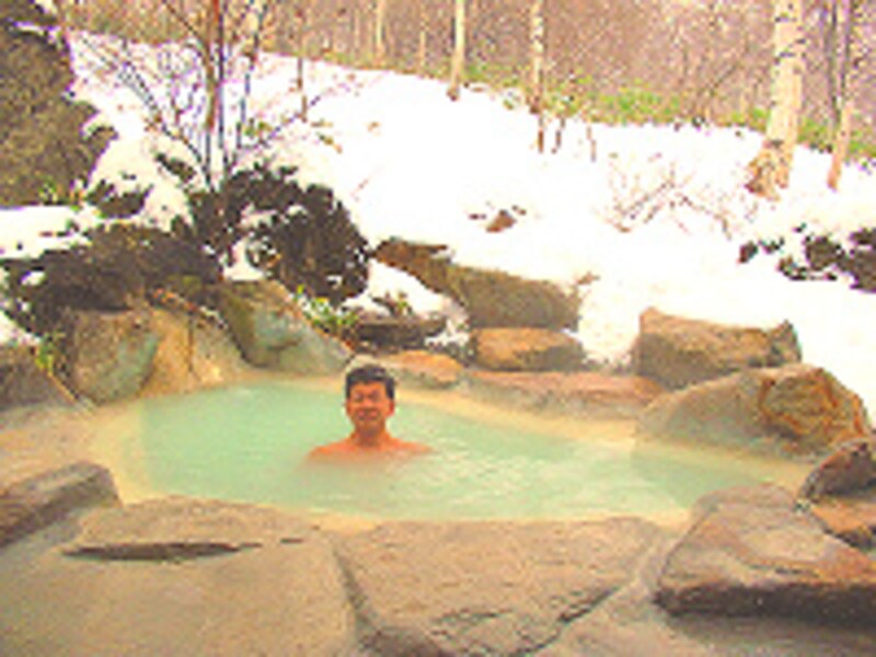 小梨の湯笹屋 露天風呂