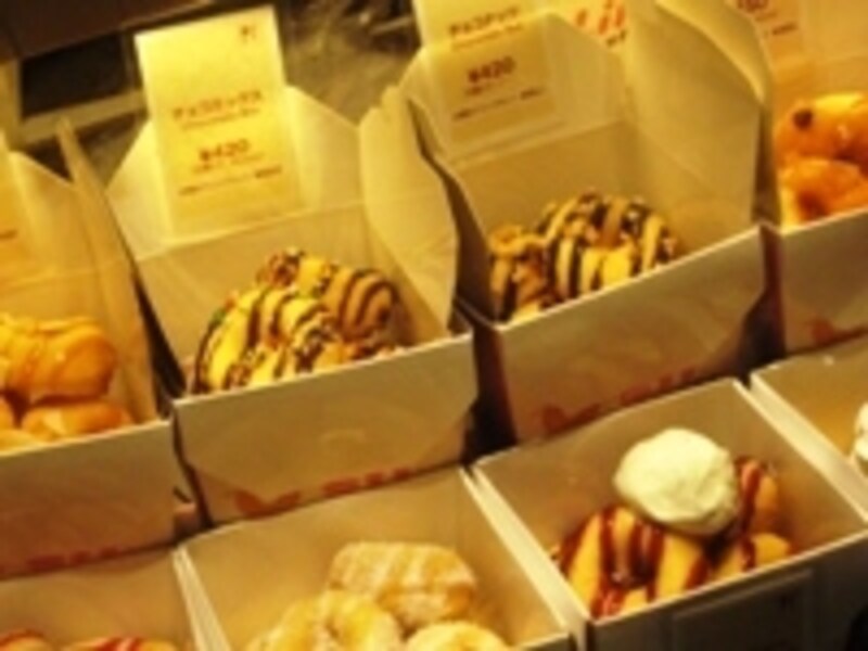 可愛いパッケージのリルドーナツ