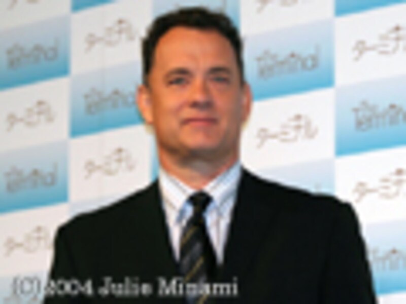 『ターミナル』主演、トム・ハンクスが8年ぶりに来日