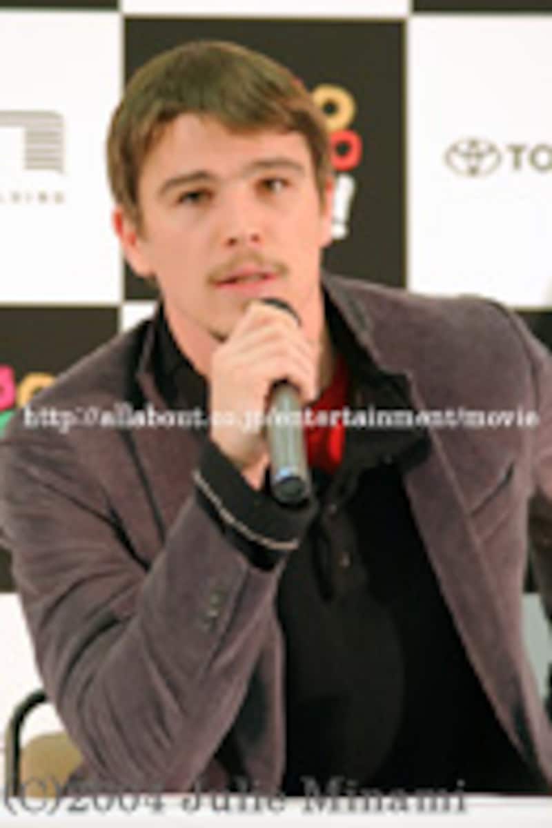 『ホワイト・ライズ』ジョシュ・ハートネット来日記者会見