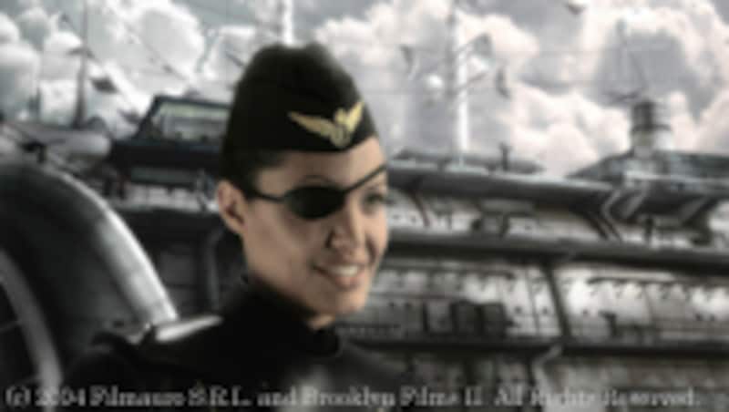 『スカイキャプテン ワールド・オブ・トゥモロー』アンジェリーナ・ジョリー[ANGELINA JOLIE]／（キャプテン・フランキー・クック）インタビュー