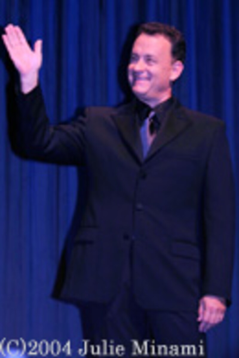 『ターミナル』（2004）[The Terminal]トム・ハンクス来日会見