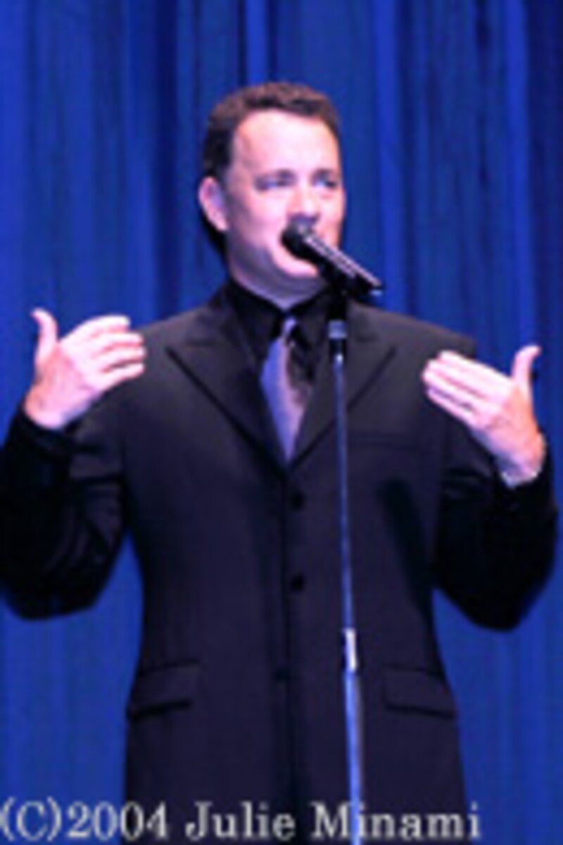 『ターミナル』（2004）[The Terminal]トム・ハンクス来日会見