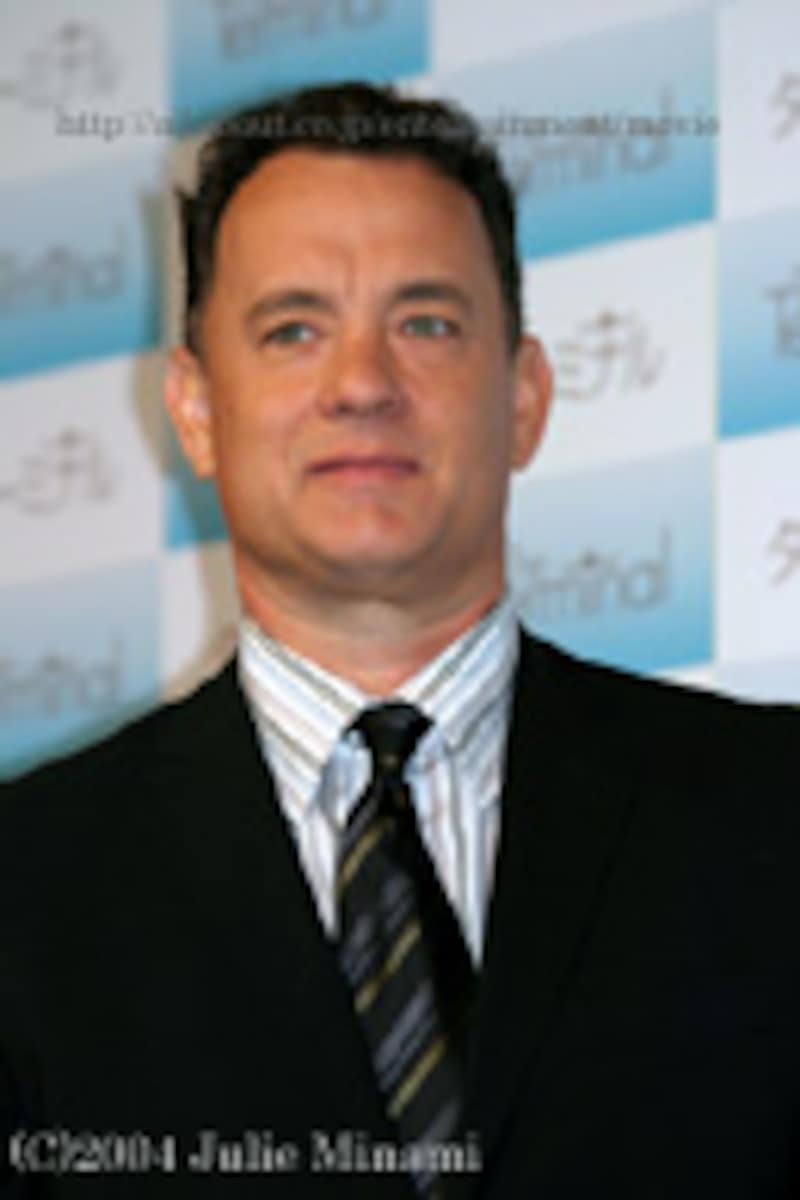 ）『ターミナル』トム・ハンクス[Tom  Hunkus]来日会見