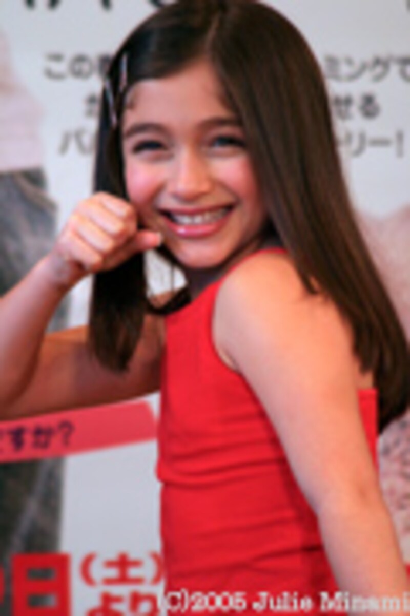 『世界で一番パパが好き！』ラクエル・カストロちゃん来日会見