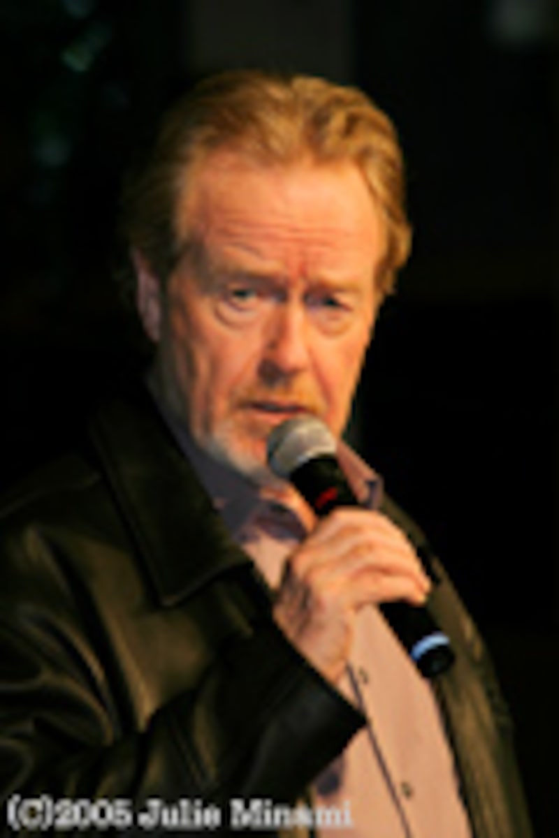 『キングダム・オブ・ヘブン』リドリー・スコット監督来日会見