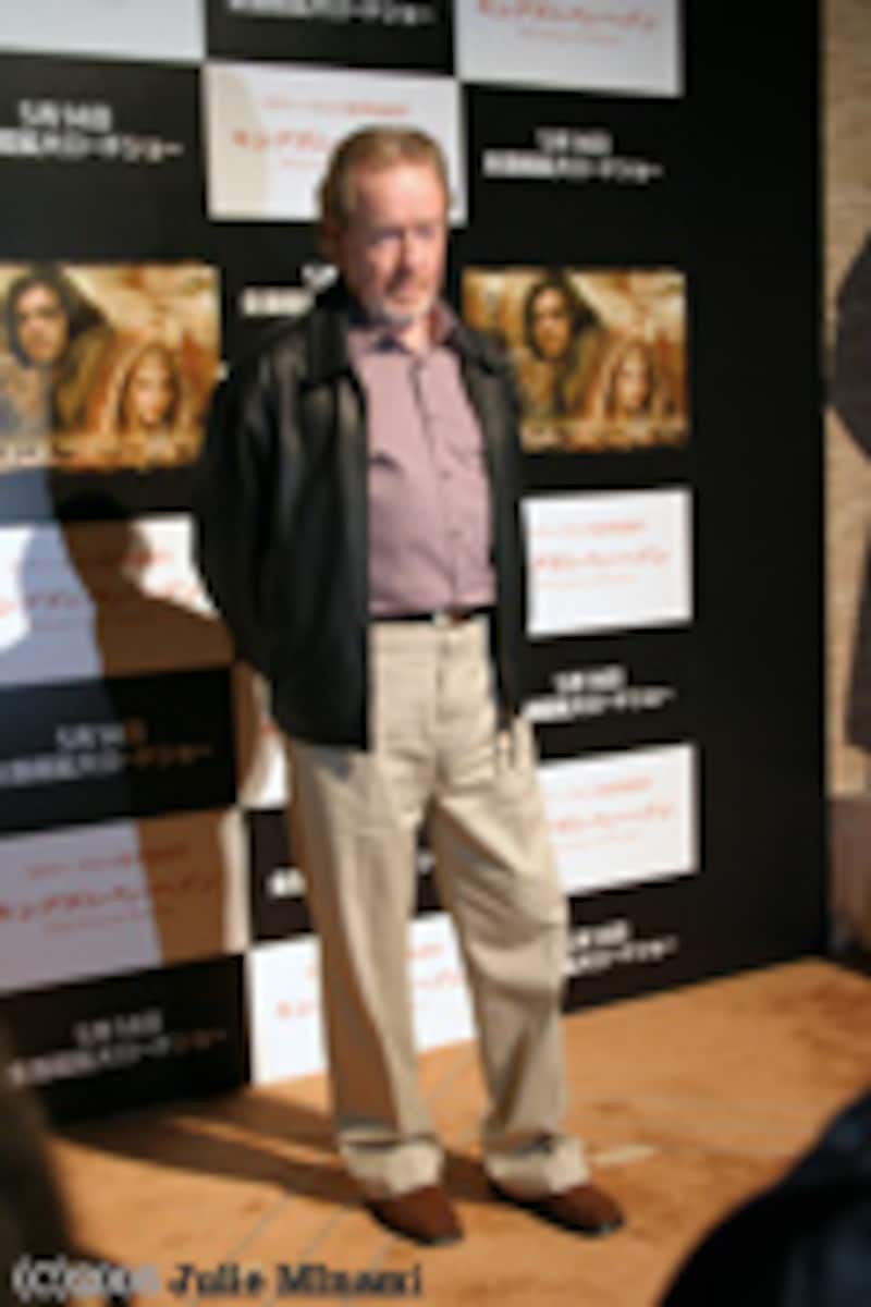 『キングダム・オブ・ヘブン』リドリー・スコット監督来日会見