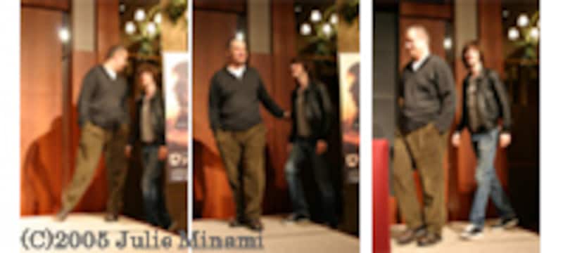 『ロング・エンゲージメント』来日会見。ジャン＝ピエール・ジュネ監督とギャスパー・ウリエル氏