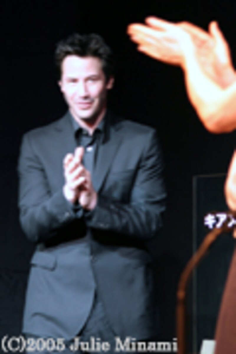 『コンスタンティン』キアヌ・リーブス氏ら来日会見