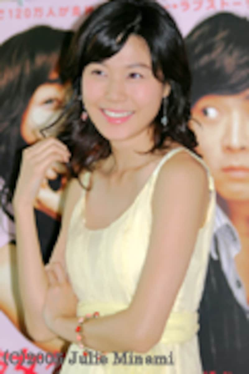 『彼女を信じないでください』キム・ハヌルさん<来日>初日舞台挨拶