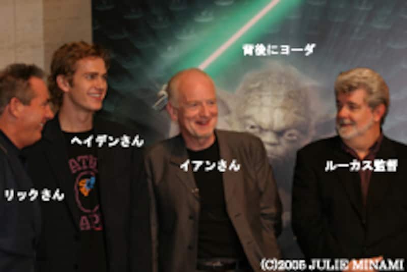 『スター・ウォーズ エピソード3／シスの復讐』来日会見
