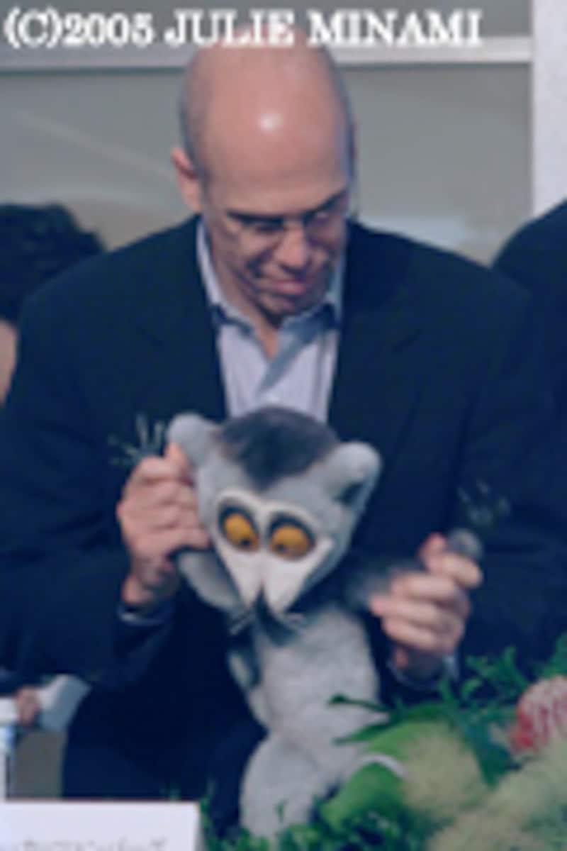 『マダガスカル』[Madagascar]来日会見