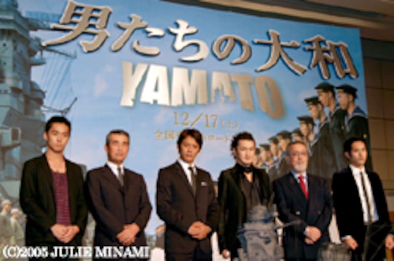 7 13クランクアップ 総製作費25億の邦画大作 男たちの大和 Yamato 会見 映画 All About