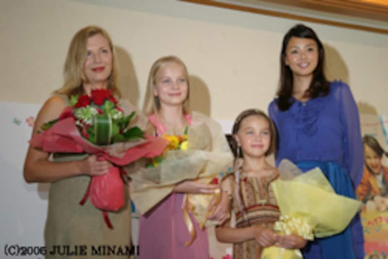 『ヘイフラワーとキルトシュー』来日パーティ