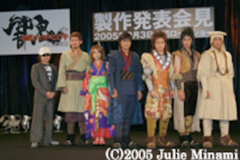 『劇場版 仮面ライダー響鬼(ヒビキ)と7人の戦鬼』『魔法戦隊マジレンジャーTHE MOVIE インフェルシアの花嫁』製作発表会見