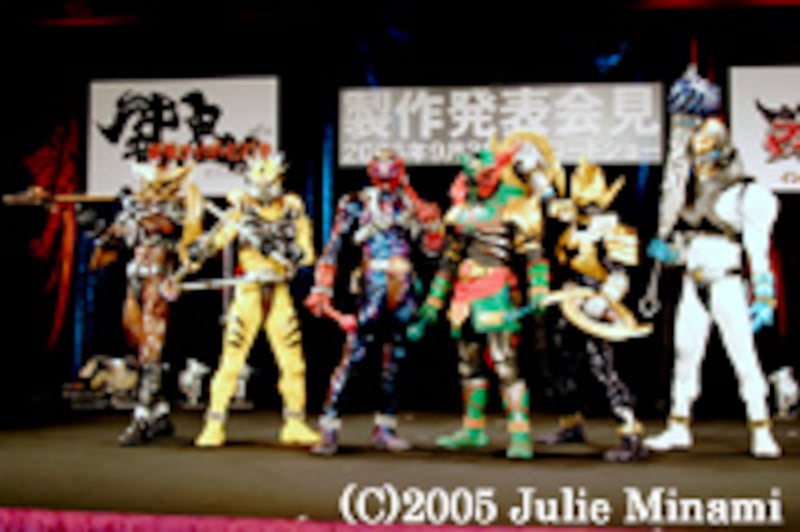 『劇場版 仮面ライダー響鬼(ヒビキ)と7人の戦鬼』『魔法戦隊マジレンジャーTHE MOVIE インフェルシアの花嫁』製作発表会見