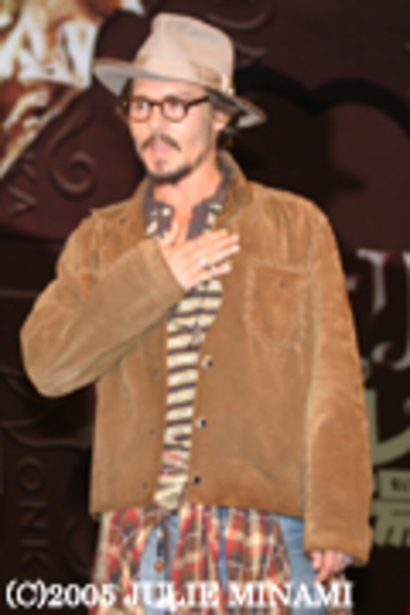 『チャーリーとチョコレート工場』来日会見[CHARLIE AND THE CHOCOLATE FACTORY] Tokyo Press Conference