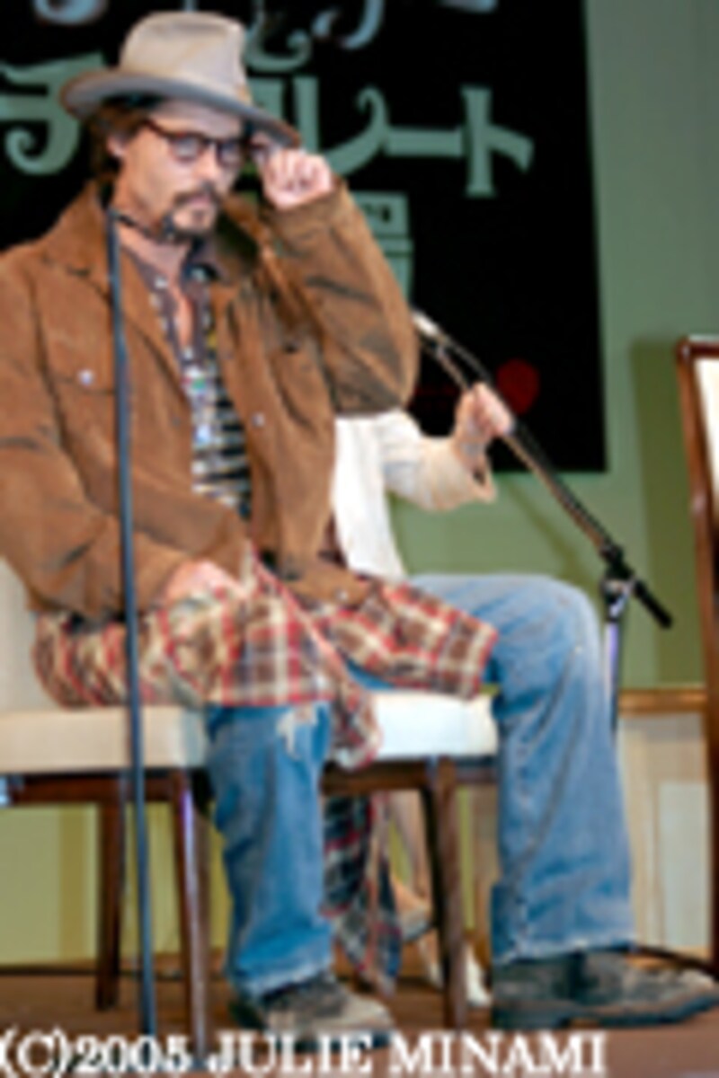 『チャーリーとチョコレート工場』来日会見[CHARLIE AND THE CHOCOLATE FACTORY] Tokyo Press Conference