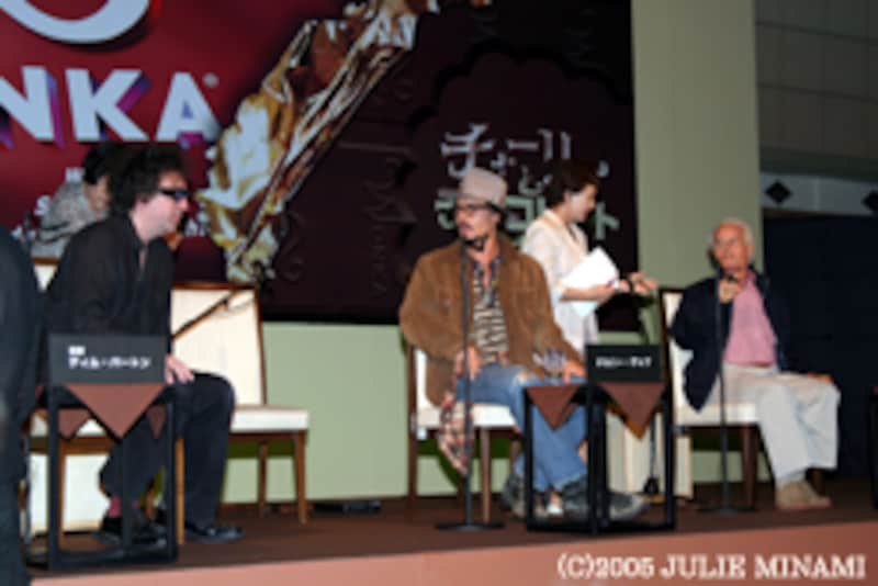 『チャーリーとチョコレート工場』来日会見[CHARLIE AND THE CHOCOLATE FACTORY] Tokyo Press Conference