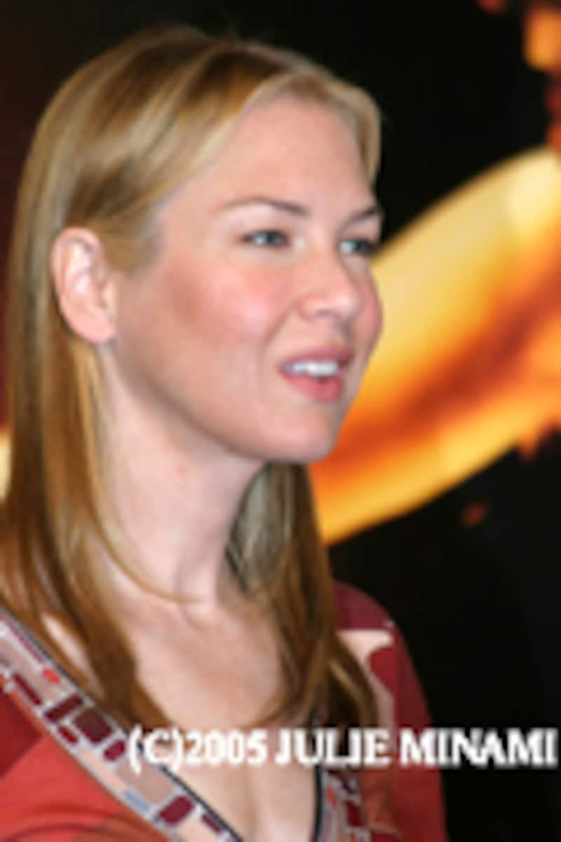 『シンデレラマン』レネー・ゼルウィガー来日会見[Cinderella Man] Tokyo Press Conference