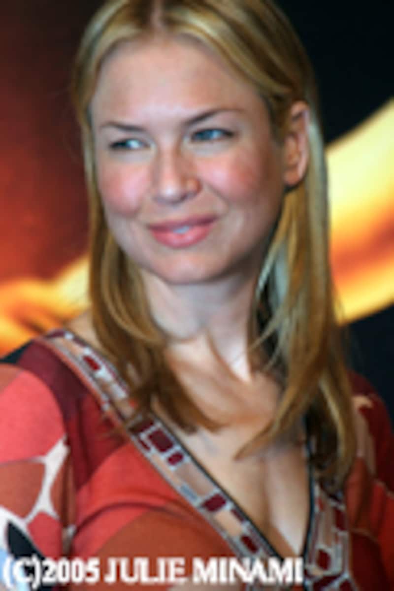 『シンデレラマン』レネー・ゼルウィガー来日会見[Cinderella Man] Tokyo Press Conference