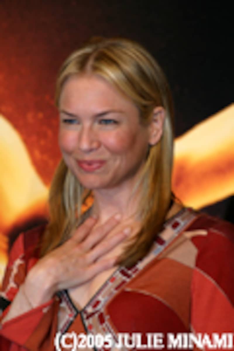 『シンデレラマン』レネー・ゼルウィガー来日会見[Cinderella Man] Tokyo Press Conference