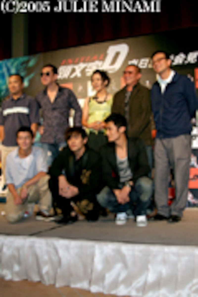 『頭文字D THE MOVIE』来日会見[INITIAL D THE MOVIE] Tokyo Press Conference