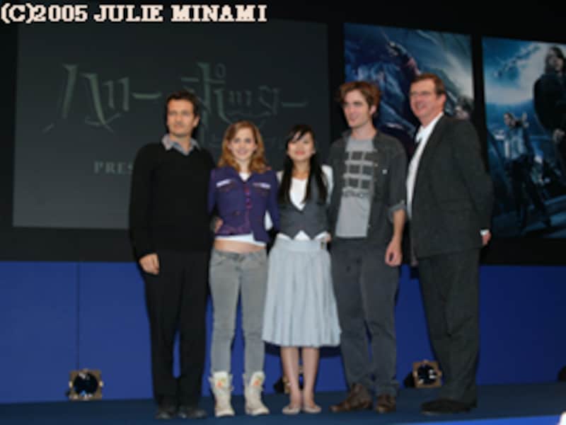 『ハリー・ポッターと炎のゴブレット』来日会見[Harry Potter and the Goblet of Fire] Tokyo Press Conference