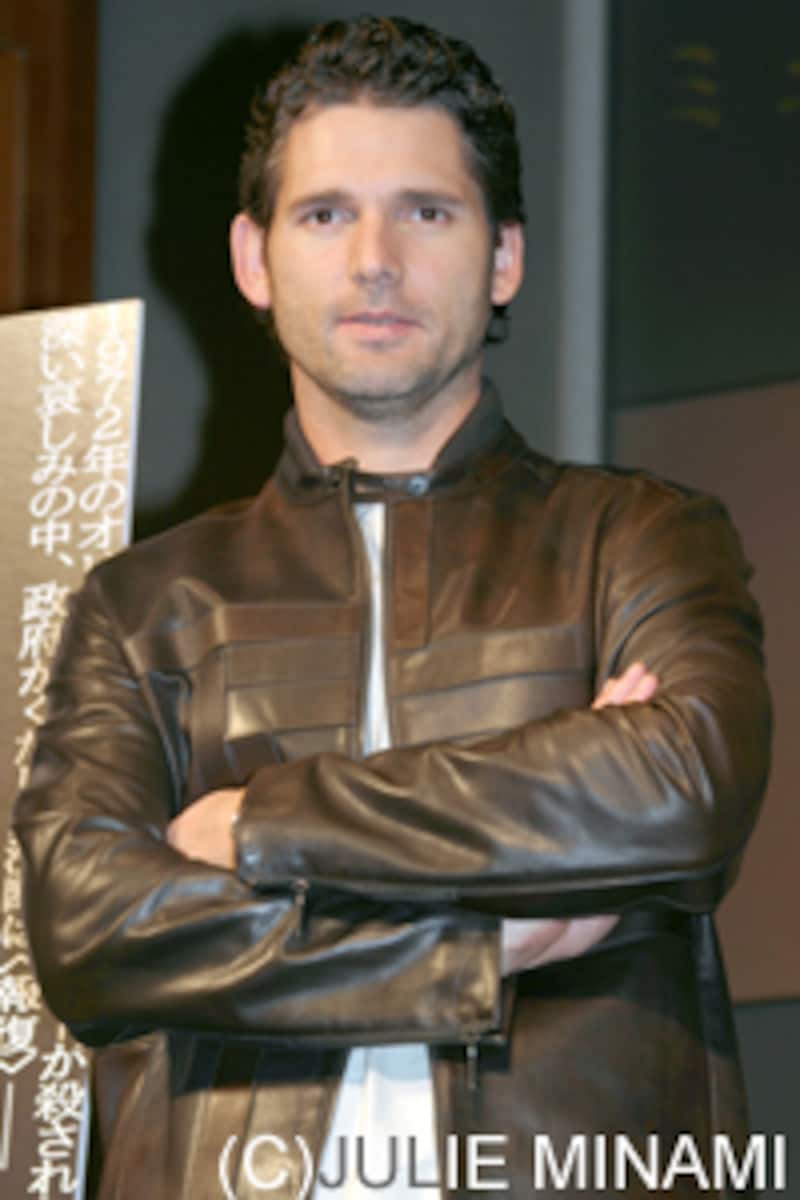 『ミュンヘン』エリック・バナ来日会見