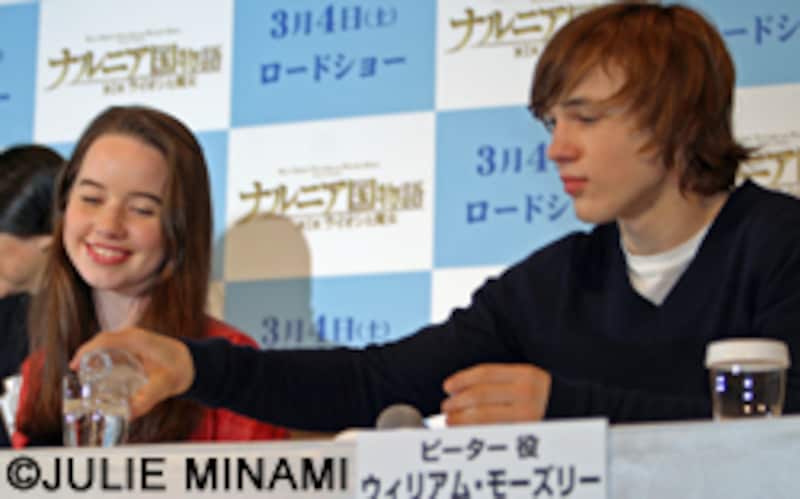 『ナルニア国物語／第1章：ライオンと魔女』来日会見