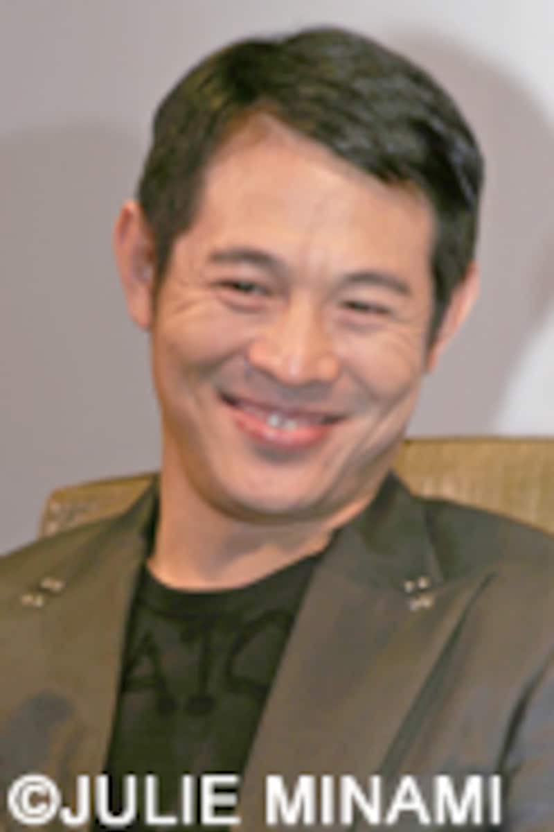 『SPIRIT』来日会見ジェット・リー、中村獅童、原田眞人、ロニー・ユー監督