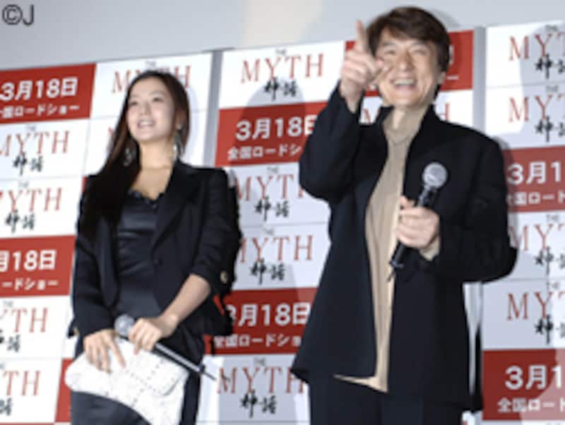 『THE MYTH／神話』来日ジャパンプレミア舞台挨拶